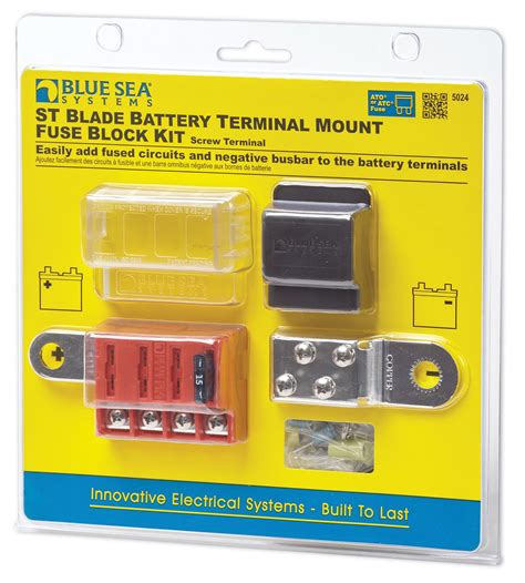 battery cable power distribution box|battery terminal mount fuse block.